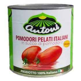 POMODORI PELATI SALSATI ANTONE' KG 2,6
